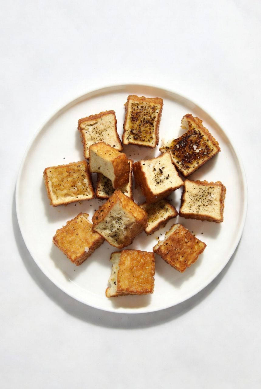 Salt & Pepper Tofu 🌱 (Đậu Hũ Muối Tiêu)